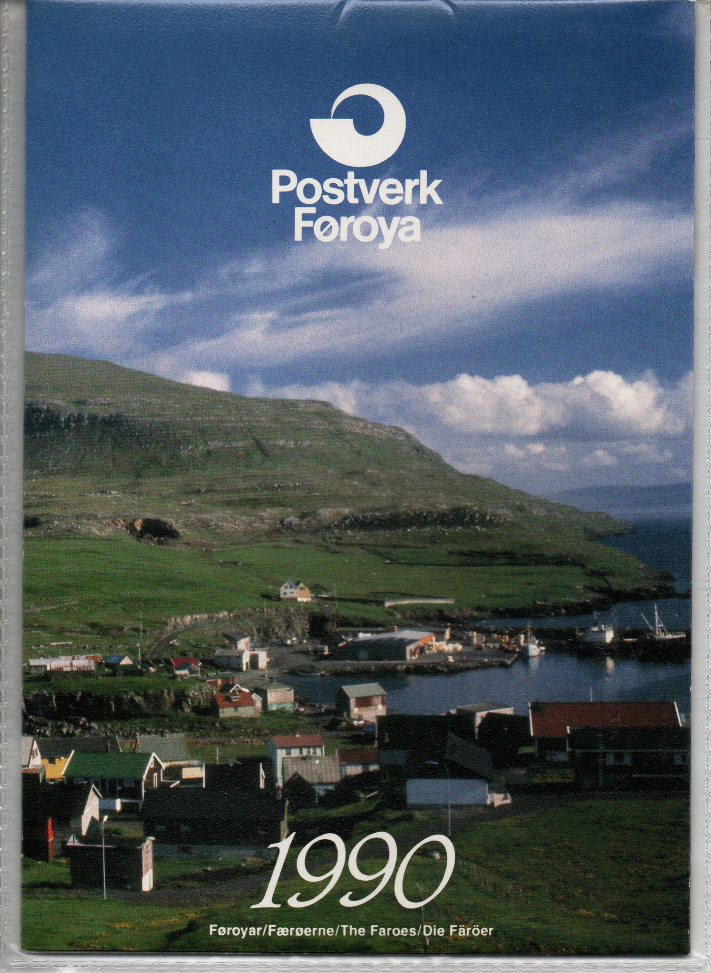 1990 Faroe Islands unopened 1990 Yearbook. Mint and complete