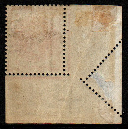 GB QV 1892 ½d Vermillion Jubilee Issue showing Wild Perforations error due to Paper Fold M/M