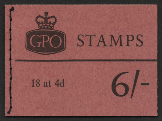 GB QEII SG Q22 March 1967 6/- Booklet Perfect Complete & U/M