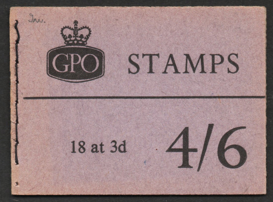 GB QEII SG L20 4/6d Booklet June 1960 Complete & Mint