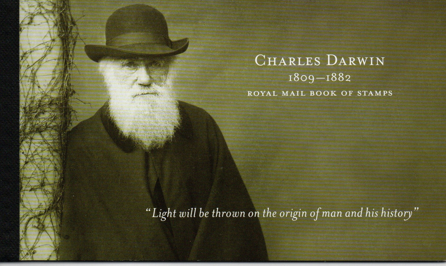 GB 2009 Prestige Book DX45 Charles Darwin Perfect Mint
