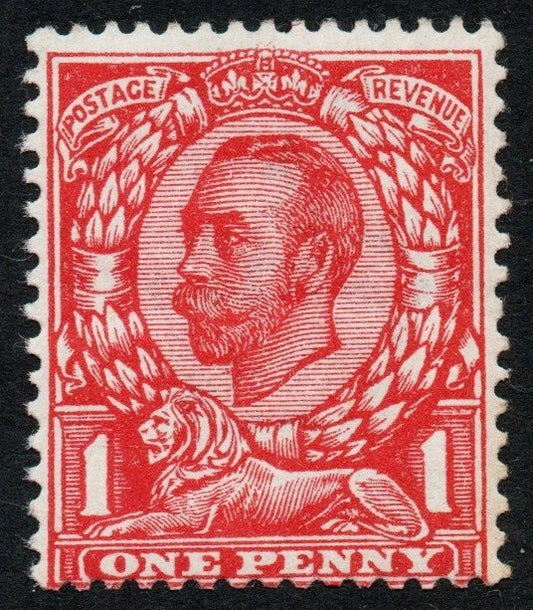 GB KGV SG341a Missing Crown Very easy to see U/M (AM412)