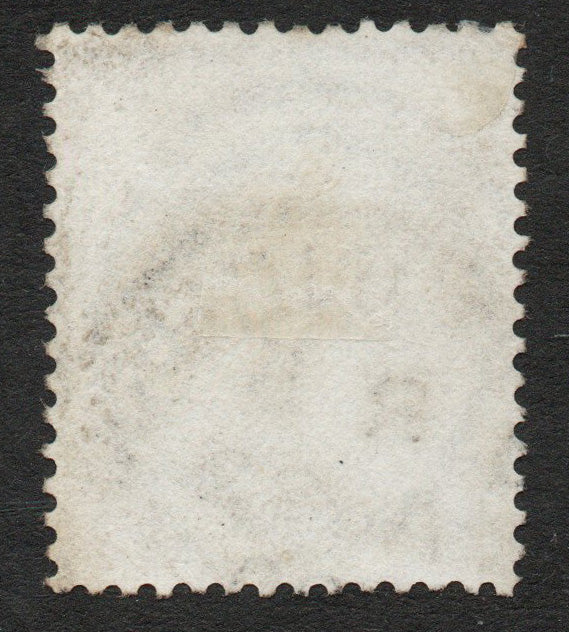 1887 GB QV SG153 4d Sage Green Plate 16 Used Good Perfs. Nottingham? Steel CDS