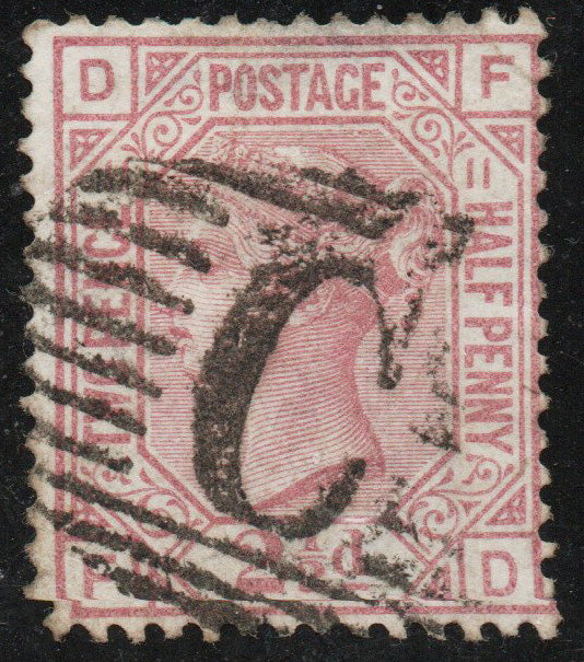  GB QV SG141 Plate 11 Used abroad - Constantinople Very Fine Used