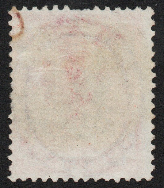 GB QV SG81 4d Bright Red Hairlines clearly visible. Couple nibbled perfs(AM752)