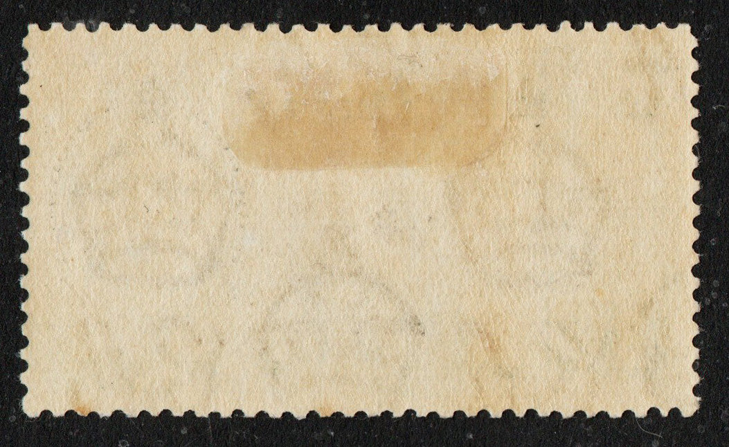 1938-53 Ascension SG39 1d Black & Green Ave Mounted Mint (AM858)