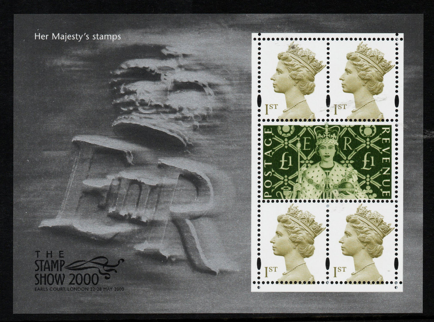GB QEII 2000 Her Majesty's Stamps, Miniature Sheet, MS2147, Perfect Mint (DA2)