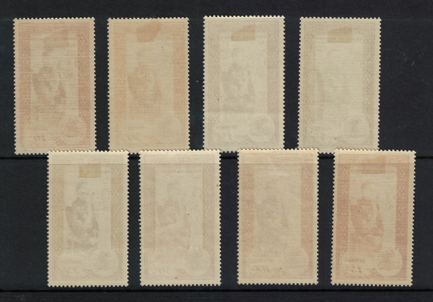 1950 Monaco SG417-24 Accession of Prince Ranier III. Full Set of 8. U/M (E239)