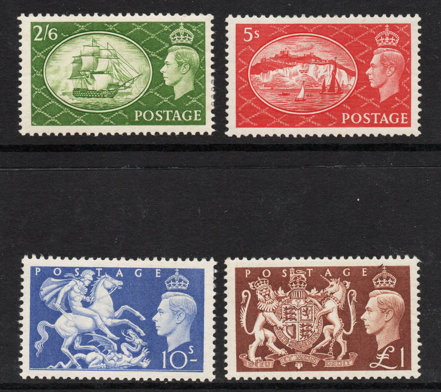 1951 GB KGVI SG509-512 Festival Set of 4 L/M/M