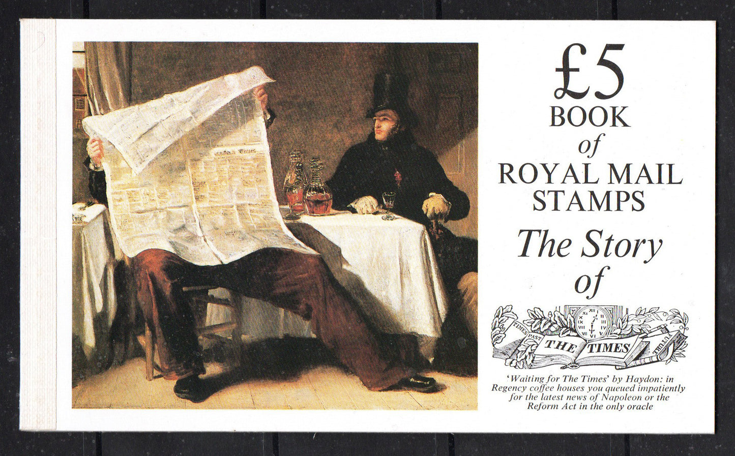 GB 1985 DX6 The Story of the Times Prestige Booklet Complete and Mint (HX28)