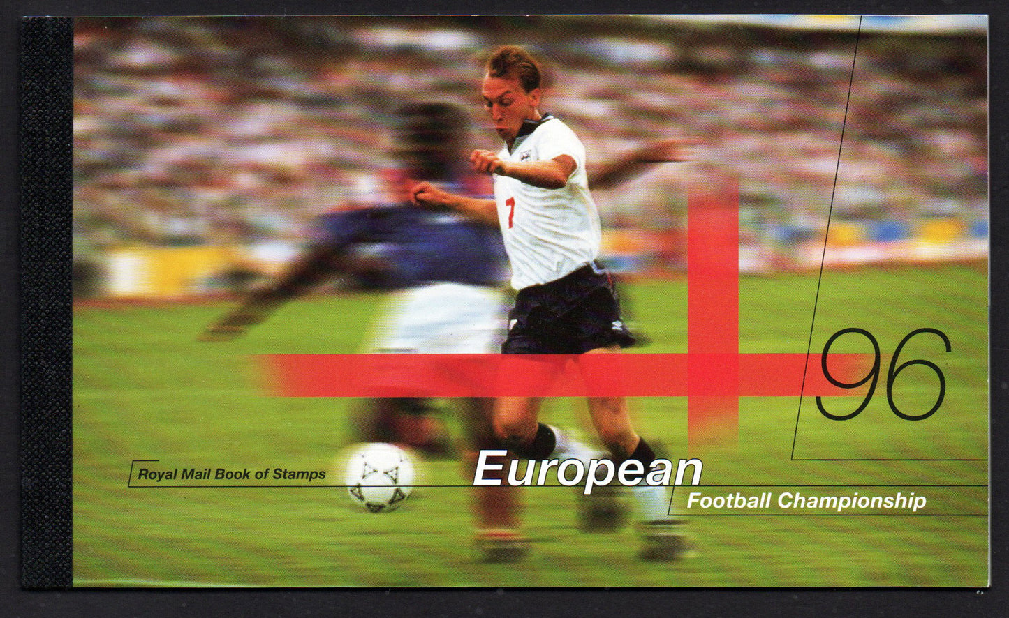 GB 1996 DX18 European Football Prestige Booklet Complete and Mint