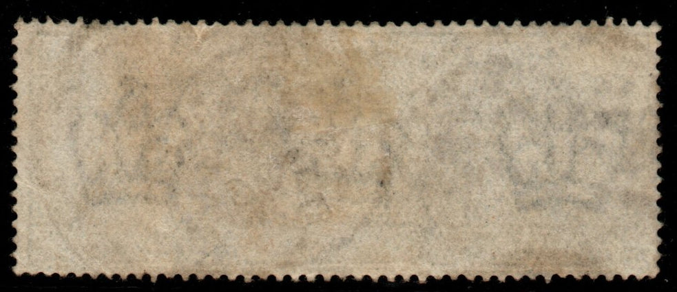 GB KEVII 1902 SG266 £1 Dull Green Heavily Used SPACEFILLER (LPS10)