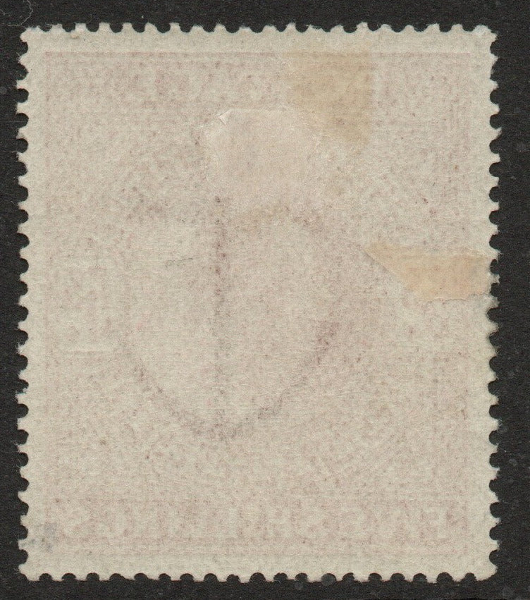 GB KEVII 1902 SG263 5/- Bright Carmine LMM (LPS145)