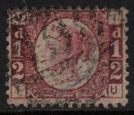 GB 1870 Line Engraved SG48/49 ½d Bantam Plate 9 (LPS52)