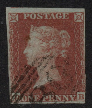 GB 1841 Line Engraved SG8 The Rare Plate 175 3 Margins Clear Profile with BPA Certificate (LPS53)