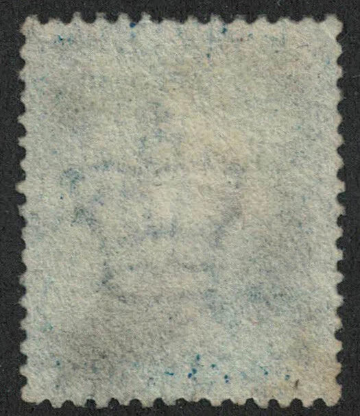 1858 GB SG45 2d Blue Plate 12 D-G Distinctive G top left (RW387) (515)