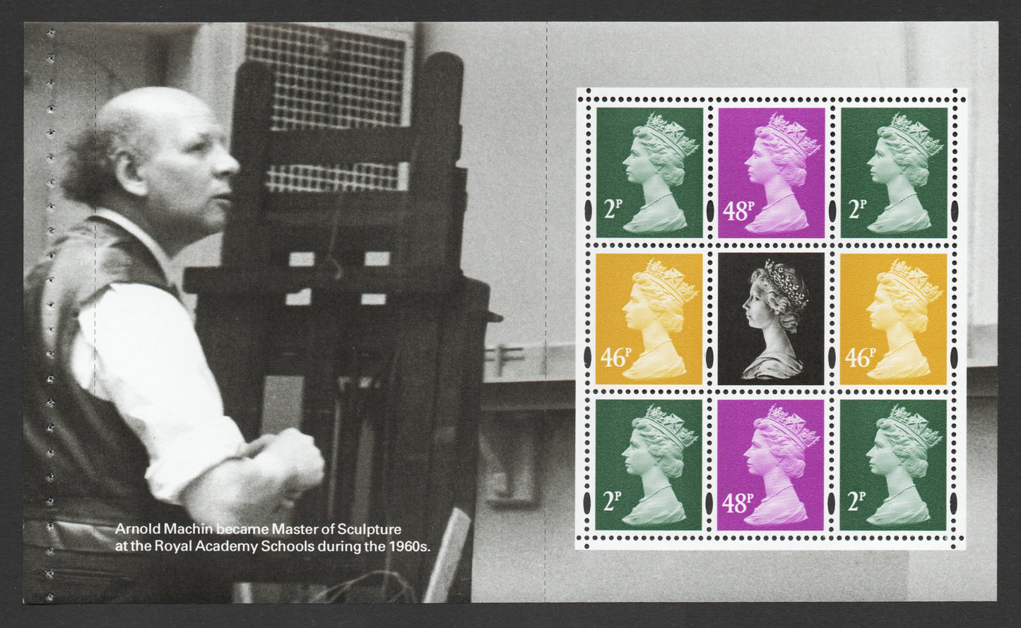 GB 2007 Prestige Pane Y1668b From Machin Masterpiece DX39 Book U/M