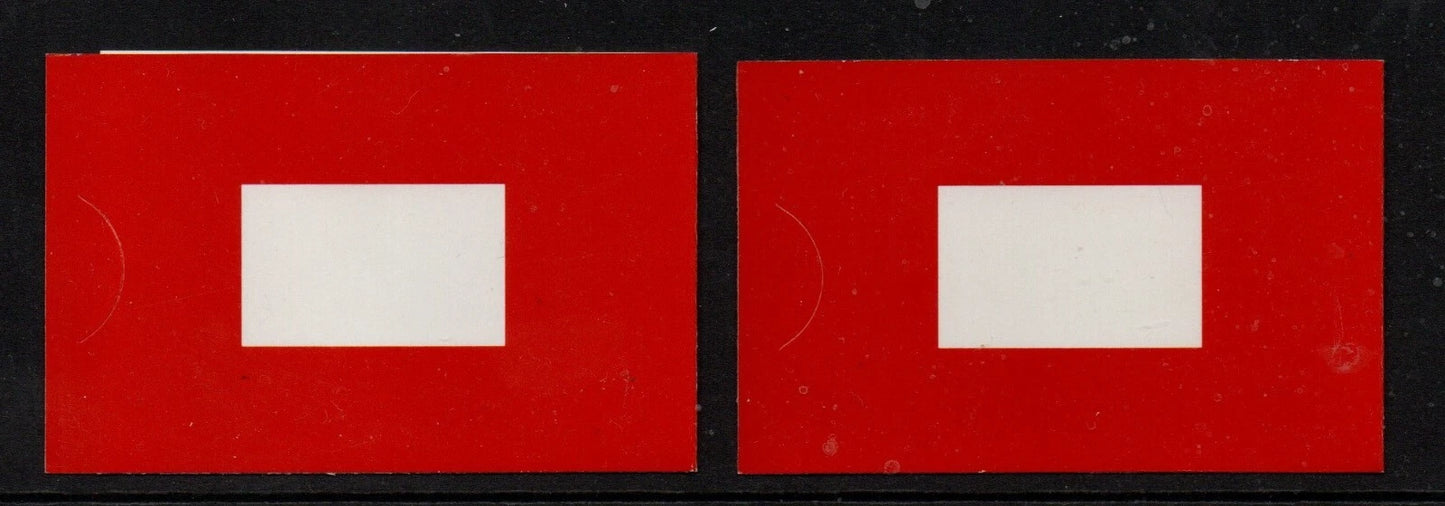 GB Dummy (Shop Display Samples) 10 x 1st & 2nd both NO STAMPS AS INTENDED! U/M (TT378)