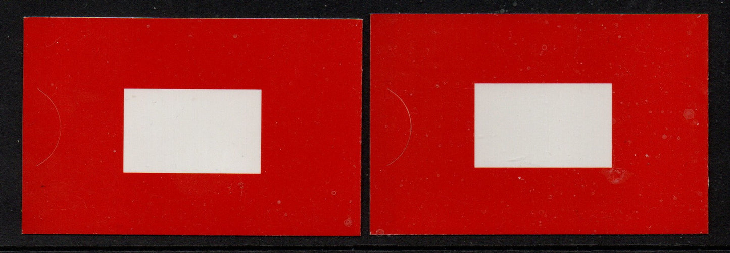 GB Dummy (Shop Display Samples) 4 x 1st & 2nd both NO STAMPS AAS INTENDED! U/M (TT379)