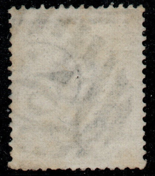 GB 1865 QV SG98 9d Straw Plate 4 (A - K) Large Letters Emblems (TT392)