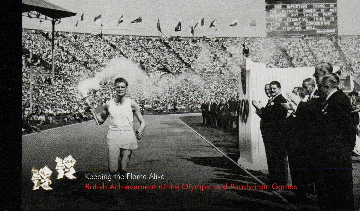 GB 2012 Prestige Book DY5 Keeping the Flame Alive Perfect Mint