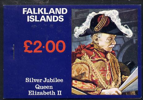 Booklet - Falkland Islands 1977 Silver Jubilee Booklet complete, SG SB1