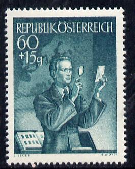 Austria 1950 Stamp Day unmounted mint, Mi 957, SG 1222