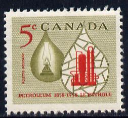 Canada 1958 Centenary of Canadian Oil Industry unmounted mint SG507