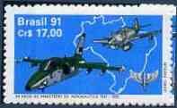 Brazil 1991 50th Anniversary of Aeronautics Ministry unmounted mint, SG 2465*