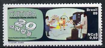 Brazil 1989 TV Culture unmounted mint SG 2371*