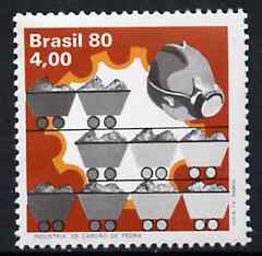 Brazil 1980 Coal Industry unmounted mint, SG 1810*