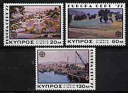Cyprus 1977 Europa (Paintings) set of 3, SG 482-84 unmounted mint*