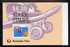 Australia 1990 Skateboarding $4.30 booklet complete, SG SB70