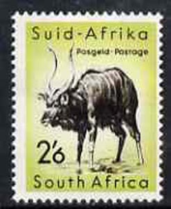 South Africa 1959 Nyala 2s6d from animals def set unmounted mint, SG 176
