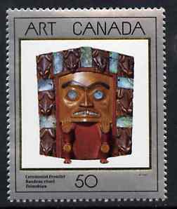Canada 1989 Canadian Art - 2nd series - Ceremonial Mask unmounted mint SG 1327*