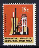 South Africa 1972 Industry 15c (Redrawn no wmk) unmounted mint, SG 322*