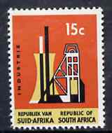 South Africa 1964 Industry 15c (Redrawn & wmk'd) unmounted mint, SG 248*