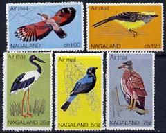 Nagaland 1969 Birds set of 5 from Wildlife definitive set unmounted mint*