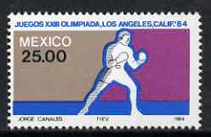 Mexico 1984 Boxing 25p from Olympic Games set, SG 1712 unmounted mint*