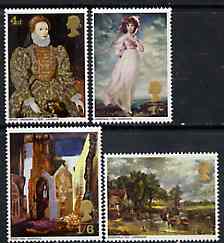 GB Great Britain 1968 British Paintings unmounted mint set of 4