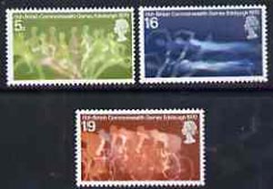 GB Great Britain 1970 British Commonwealth Games set of 3 unmounted mint, SG 832-34*