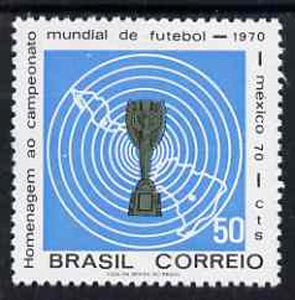Brazil 1970 Football World Cup Championship unmounted mint, SG 1298*