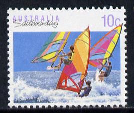 Australia 1989-94 Sailboarding 10c unmounted mint, from Sports def set of 19, SG 1174