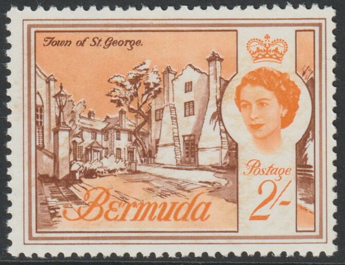 Bermuda 1962 Town of St George 2s unmounted mint, SG 200