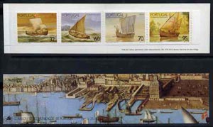 Booklet - Portugal 1990 15th Century Explorer's Ships 257E booklet complete and pristine, SG SB56