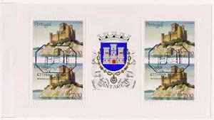 Booklet - Portugal 1988 Almourol Castle 108E booklet complete with first day commemorative cancel, SG SB42