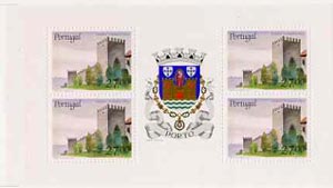 Booklet - Portugal 1988 Fernandine Walls Castle 108E booklet complete and pristine, SG SB41