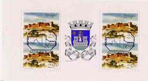 Booklet - Portugal 1987 Silves Castle 100E booklet complete with first day commemorative cancel, SG SB34