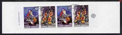 Booklet - Greece 1989 Europa (Children's Toys) 460Dr booklet complete with first day cancels