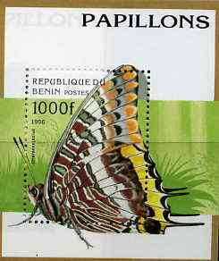 Benin 1996 Butterflies m/sheet (1000f value) unmounted mintMi BL 16
